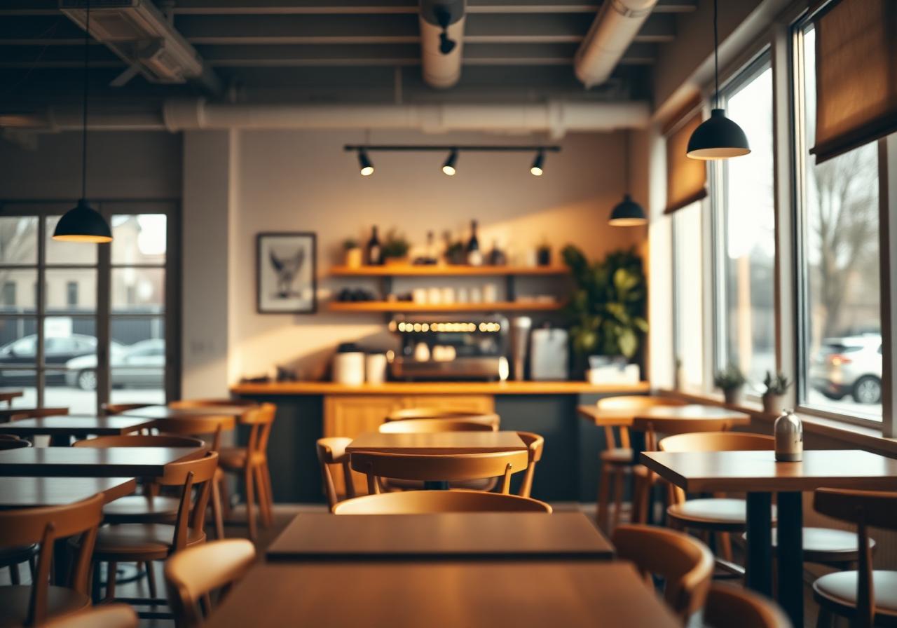 Exempel på hemsida för Café & restaurang